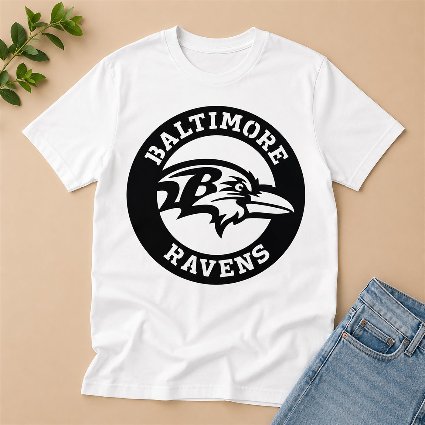 Baltimore Ravens Logo CNC panel