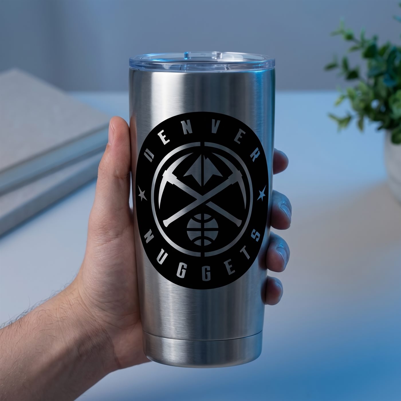 Denver Nuggets 2 Logo Vinyl decal