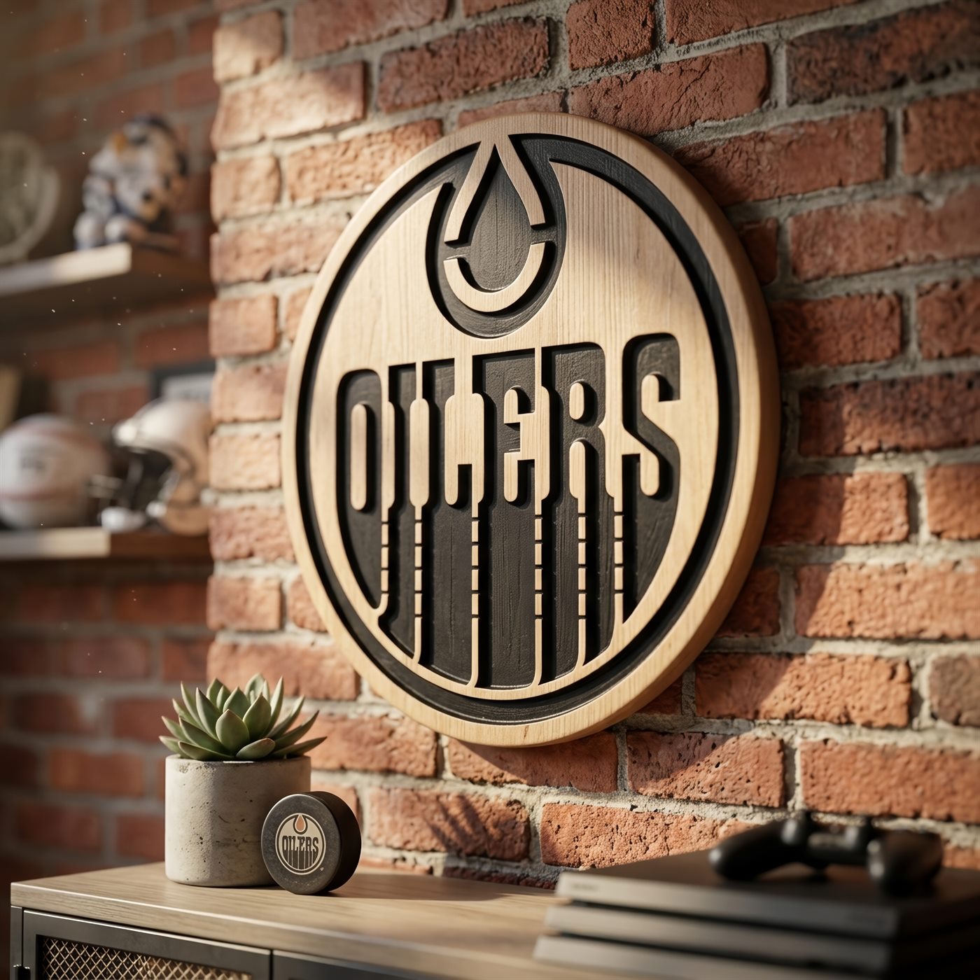 Edmonton Oilers Logo Vinyl decal