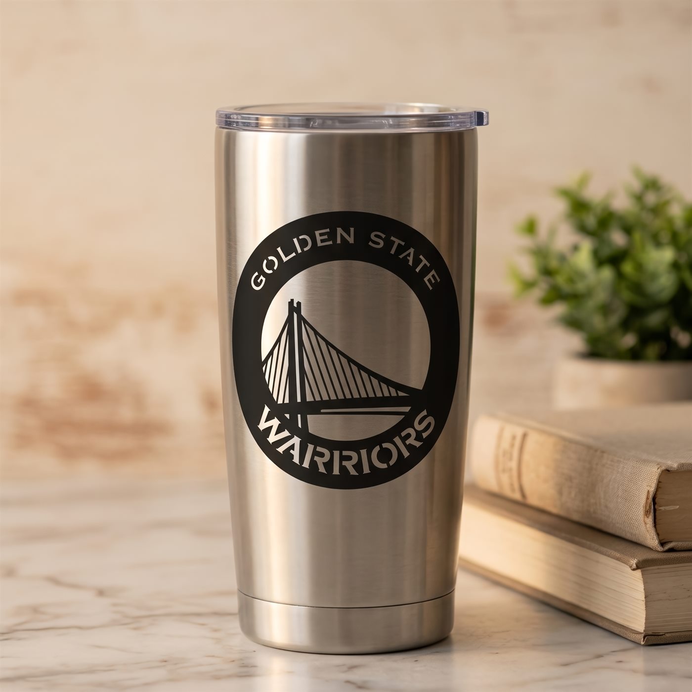 Golden State Logo Laser-cut wall art