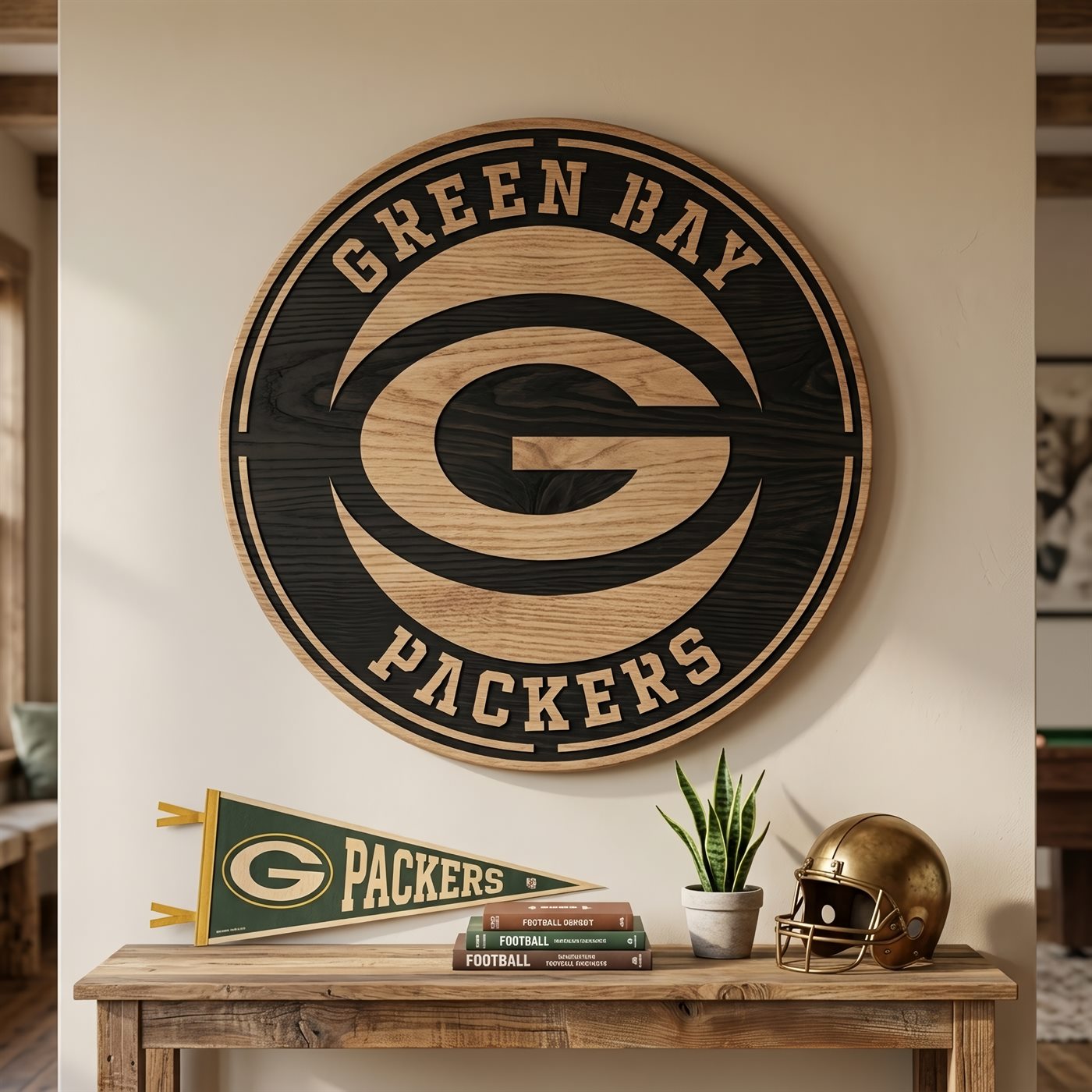 Green Bay Packers 2 Logo Vinyl decal